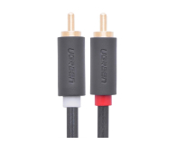 UGREEN Przewód 2RCA Cinch do 2RCA Cinch AV104 3m czarny - 1501468 - zdjęcie 1
